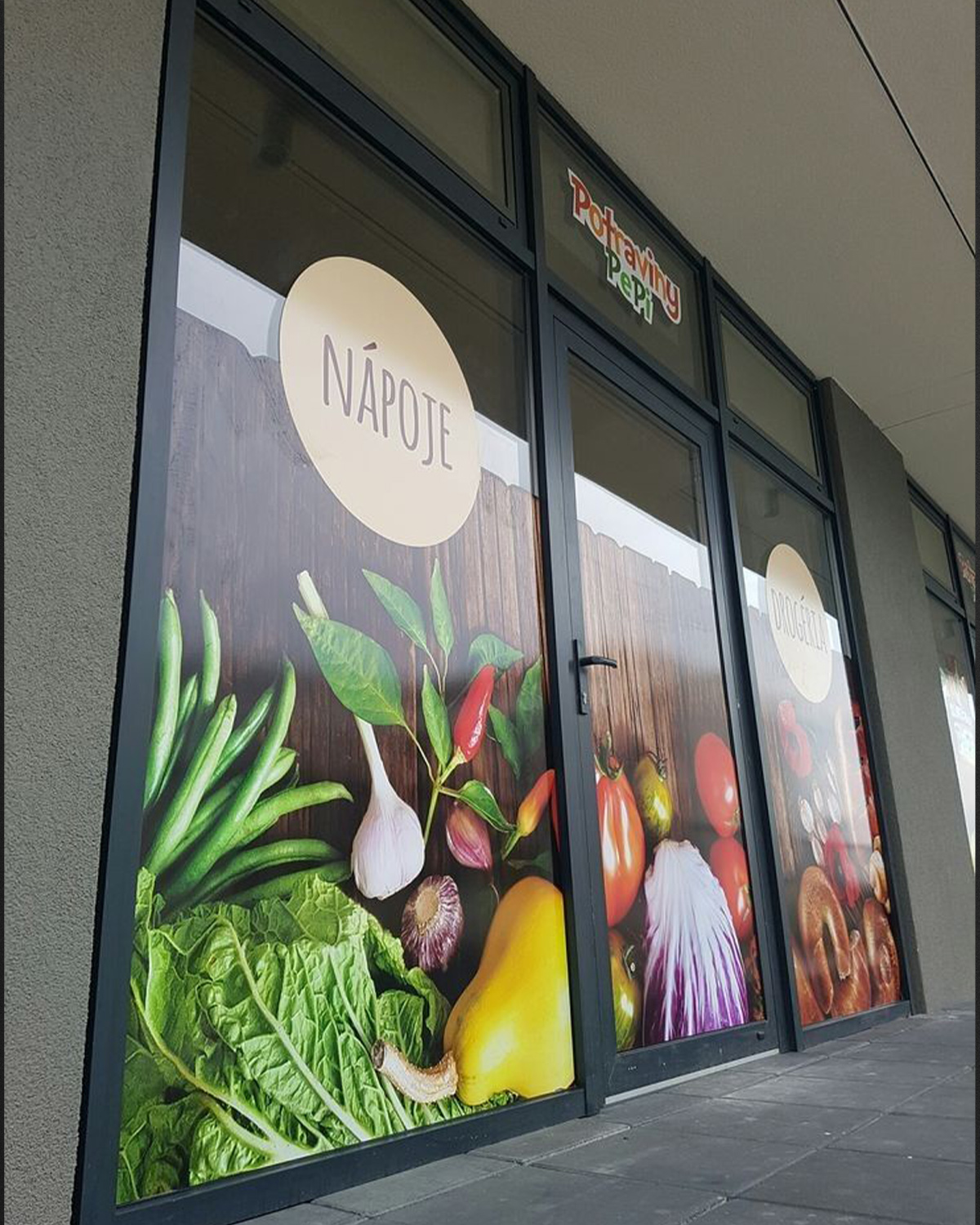 Storefront graphics